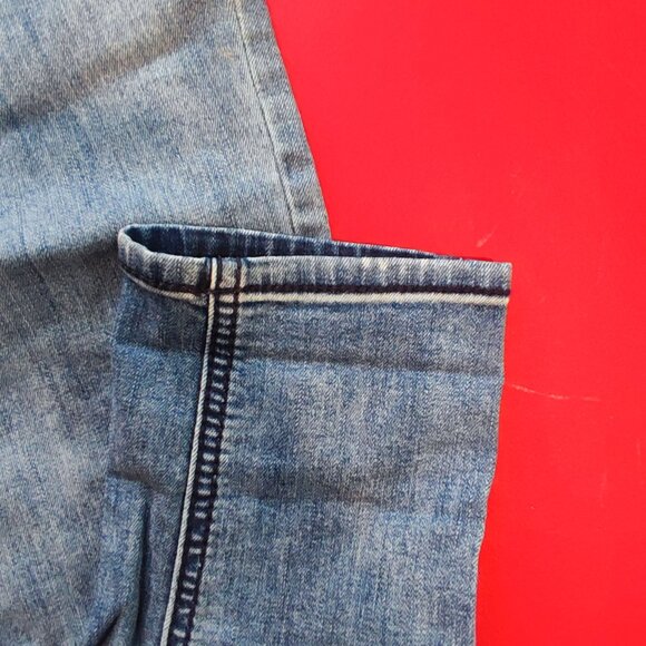 Buffalo David Bitton Candice jeans factory distressed blue women's size 29 (8) - Picture 10 of 11